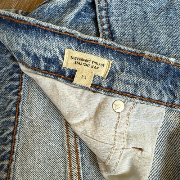 Madewell The Perfect Vintage Straight Jean - Picture 4 of 4